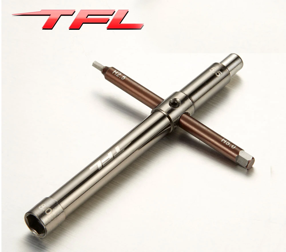 TFL RC Car accessories 1/10 AXIAL Crawler Metal Hex Socket Screwdriver Set Tools 2.5/5.0 5.5/8.0 TH01964-SMT6
TFL RC Car accessories 1/10 AXIAL Crawler Metal Hex Socket Screwdriver Set Tools 2.5/5.0 5.5/8.0 TH01964-SMT6