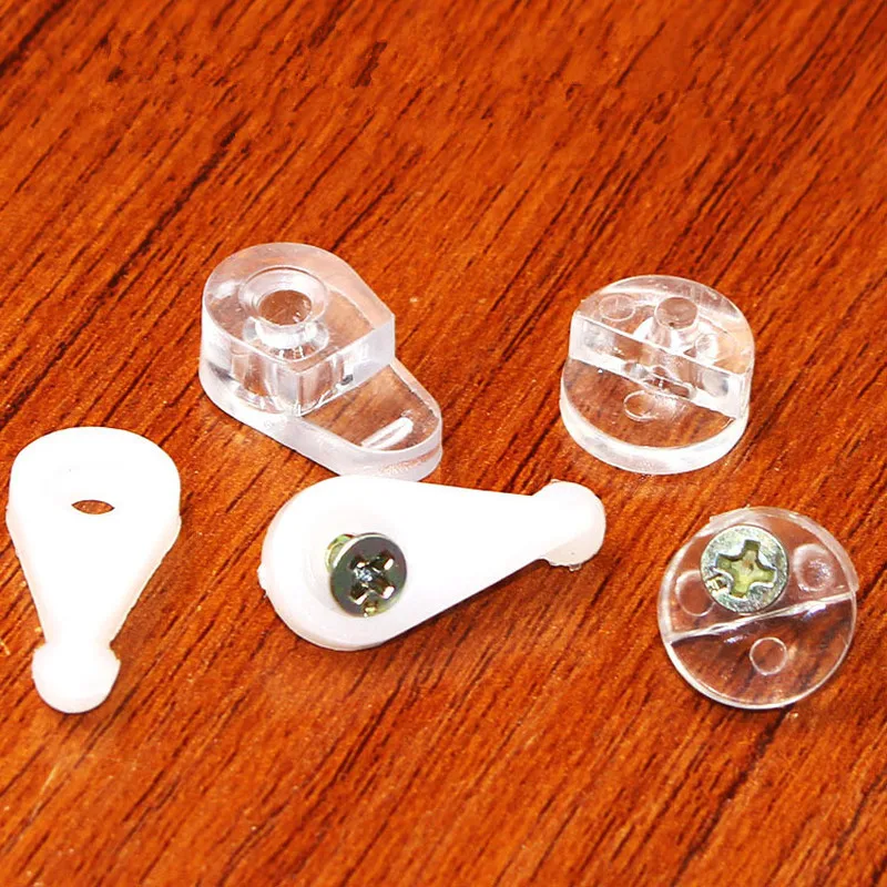 20PCS Glass Mirror Buckle Corner Transparent Clamp Panel Retainer Bracket Glass Clip Holder Plastic Support Furniture Fittings
20PCS Glass Mirror Buckle Corner Transparent Clamp Panel Retainer Bracket Glass Clip Holder Plastic Support Furniture Fittings