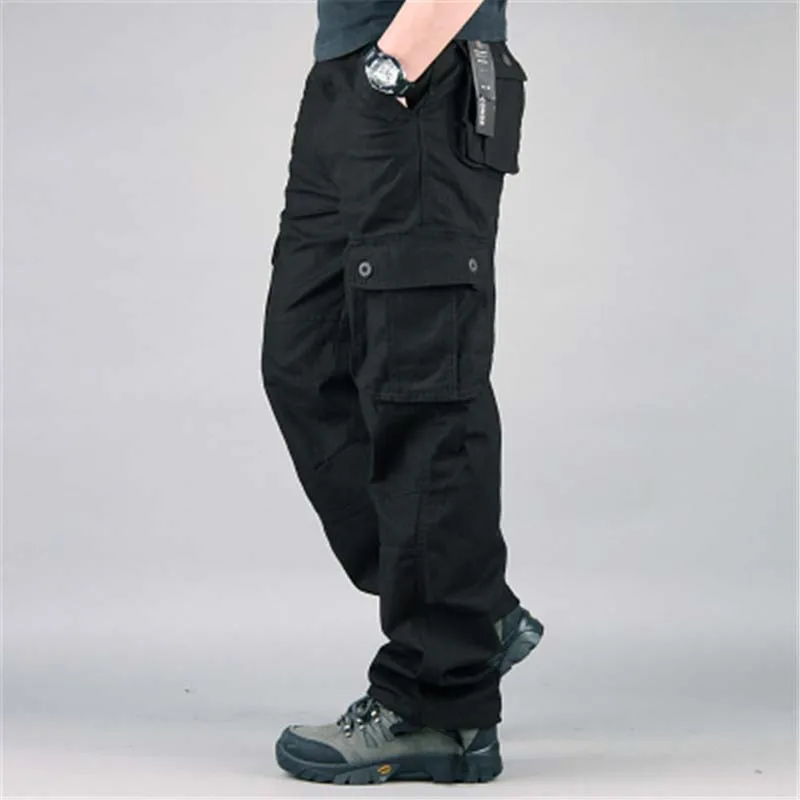 Men's Cargo Pants Multi Pockets Military Style Tactical Pants 2021 New Cotton Men's Outwear Straight Casual Long Trousers Men
Men's Cargo Pants Multi Pockets Military Style Tactical Pants 2021 New Cotton Men's Outwear Straight Casual Long Trousers Men