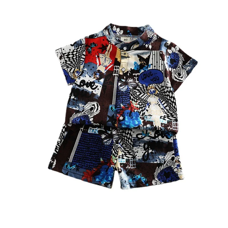 New Summer Baby Fashion Clothes Children Boys Girls Beach Shirt Shorts 2Pcs/sets Kids Infant Clothing Toddler Cotton Sportswear
New Summer Baby Fashion Clothes Children Boys Girls Beach Shirt Shorts 2Pcs/sets Kids Infant Clothing Toddler Cotton Sportswear