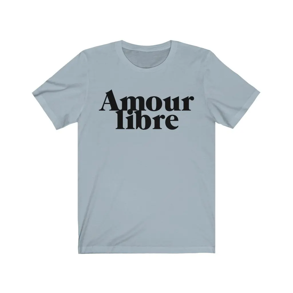 Amour Libre Pink T-Shirt French Style Summer Pattern Shirt Unisex Cotton Male Tshirts Sweet Tee For Female Casual Top
Amour Libre Pink T-Shirt French Style Summer Pattern Shirt Unisex Cotton Male Tshirts Sweet Tee For Female Casual Top