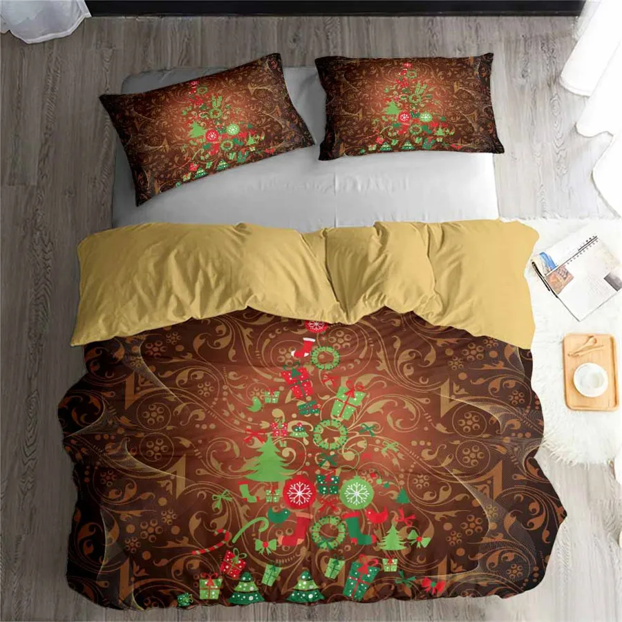 Комплект постельного белья HELENGILI 3D, комплект с пододеяльником с рождественским принтом, реалистичное постельное белье с наволочкой, детска... 
Комплект постельного белья HELENGILI 3D, комплект с пододеяльником с рождественским принтом, реалистичное постельное белье с наволочкой, детска...