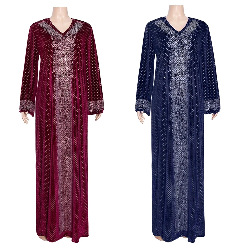 Dashiki African Velvet Dresses For Women Plus Size Ankara Long Dress Shiny Stones 2021 Summer Autumn Muslim Fashion Kaftan
Dashiki African Velvet Dresses For Women Plus Size Ankara Long Dress Shiny Stones 2021 Summer Autumn Muslim Fashion Kaftan
