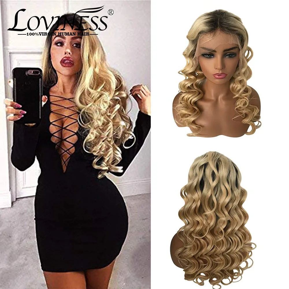 Ombre Loose Wave Lace Front Wig Blonde Free Part 13x4 Frontal Human Hair Wig Body Wave Brazilian Remy Hair Wig For Black Women
Ombre Loose Wave Lace Front Wig Blonde Free Part 13x4 Frontal Human Hair Wig Body Wave Brazilian Remy Hair Wig For Black Women