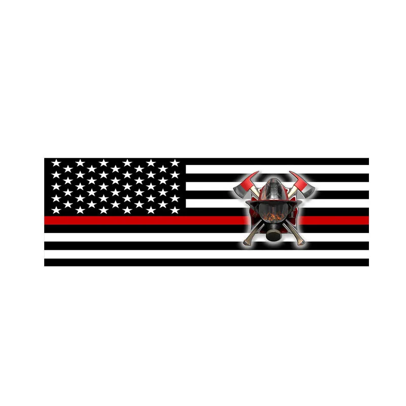 Hot Cover Scratches American Flag Fireman Axe Head Car-Sticker and Decals Sunscreen Decoration Bumper S Car Accessories KK15*5cm
Hot Cover Scratches American Flag Fireman Axe Head Car-Sticker and Decals Sunscreen Decoration Bumper S Car Accessories KK15*5cm