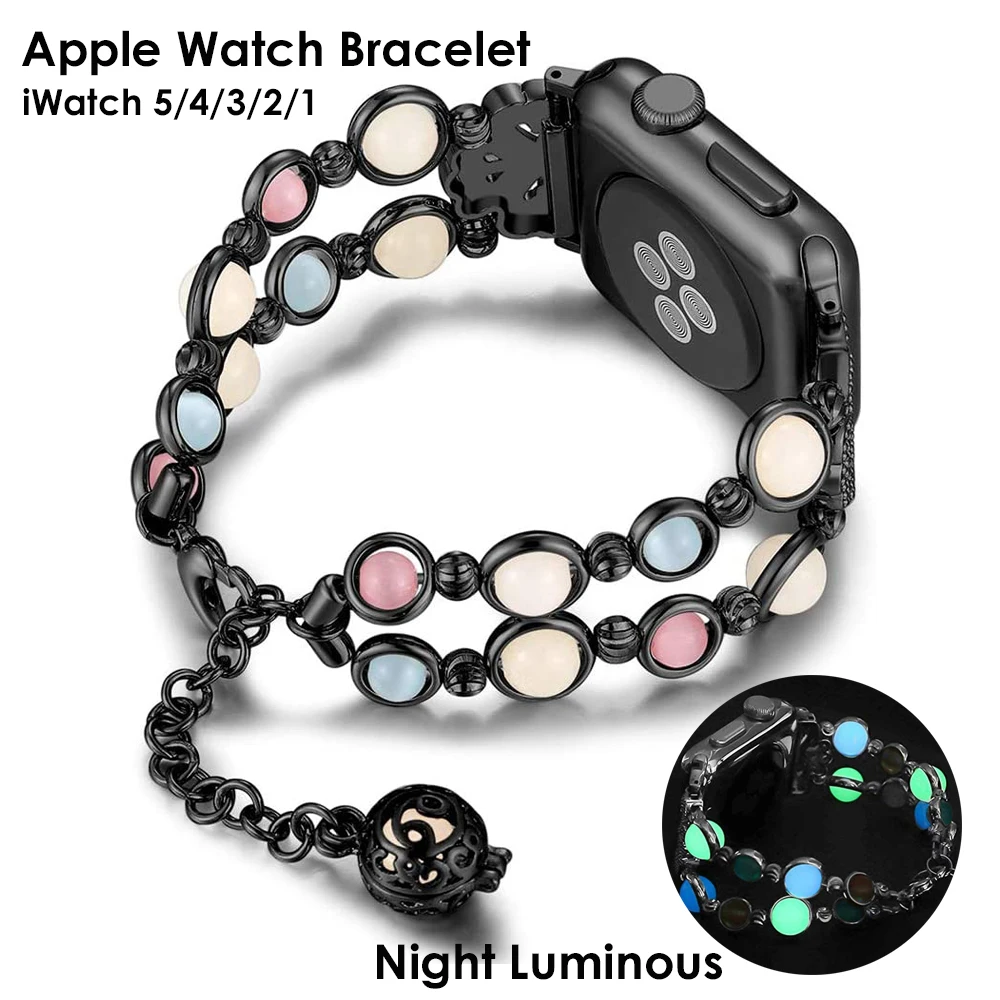 Браслет Dressy для Apple Watch Band 7 5 6 SE 42 мм 44 мм, браслет для iWatch 3 38 мм 40 мм, ночной светящийся женский черный
Браслет Dressy для Apple Watch Band 7 5 6 SE 42 мм 44 мм, браслет для iWatch 3 38 мм 40 мм, ночной светящийся женский черный