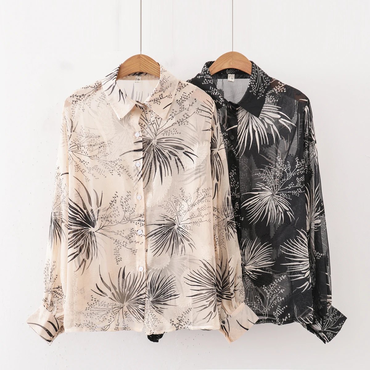Vacation Womens Tops And Blouses Chiffon Shirt Transparent Plus Size Women Clothes Office Blouse Tunic Camisas Ropa Mujer 
Vacation Womens Tops And Blouses Chiffon Shirt Transparent Plus Size Women Clothes Office Blouse Tunic Camisas Ropa Mujer