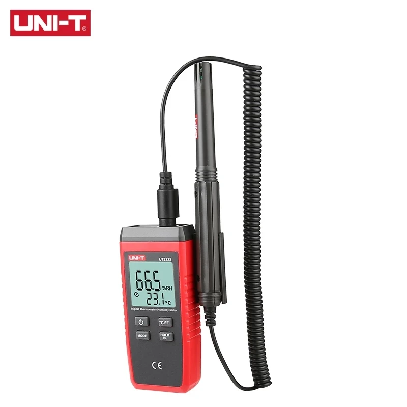 UNI-T UT333S Mini Temperature Humidity Meter Outdoor Hygrometer Overload Indication Unit Conversion LCD Backlight hygromet
UNI-T UT333S Mini Temperature Humidity Meter Outdoor Hygrometer Overload Indication Unit Conversion LCD Backlight hygromet
