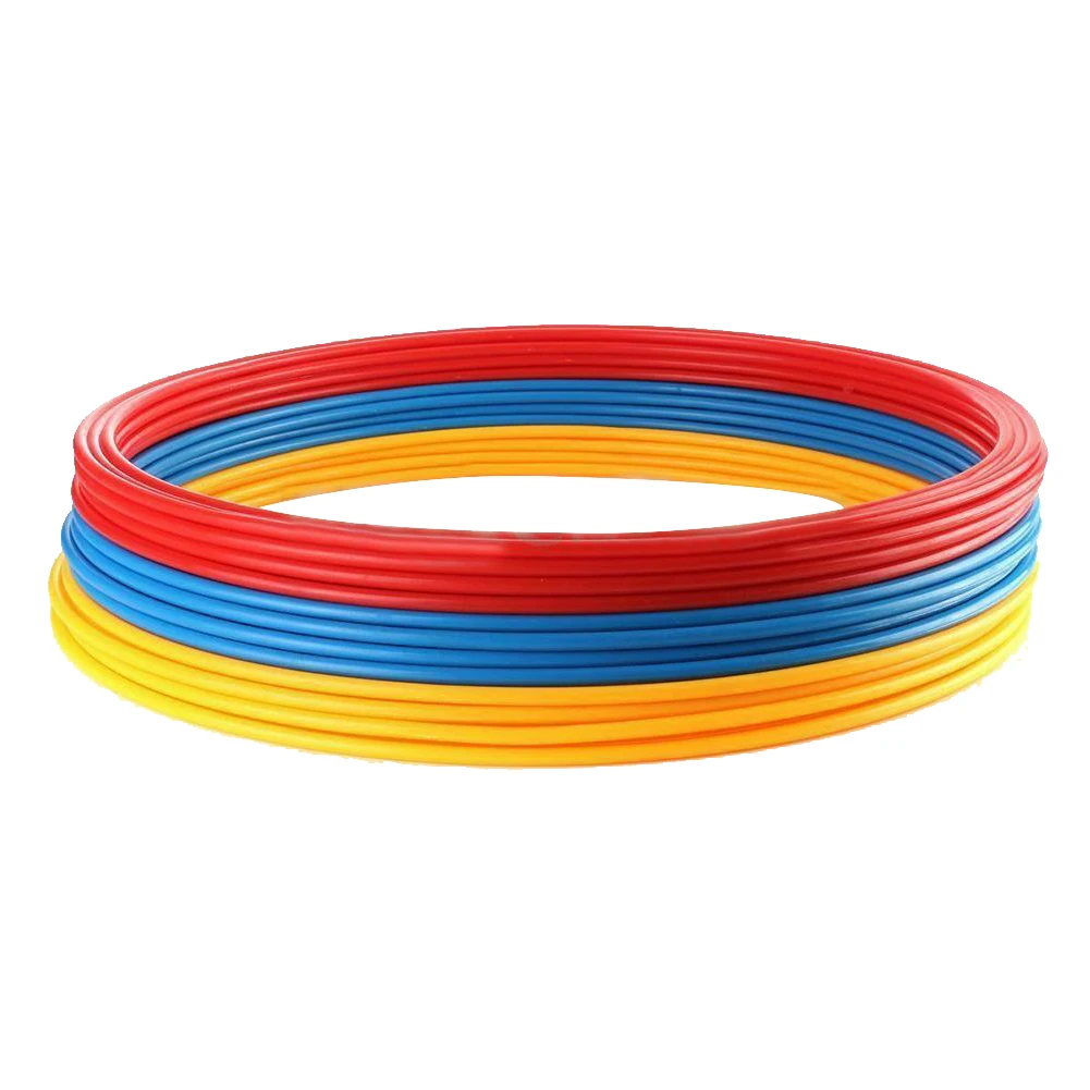 12pcs Training Ring Football Agility Basketball Soccer Practice Leg Muscles Fitness Sport Footwork Speed For Tennis Practical
12pcs Training Ring Football Agility Basketball Soccer Practice Leg Muscles Fitness Sport Footwork Speed For Tennis Practical