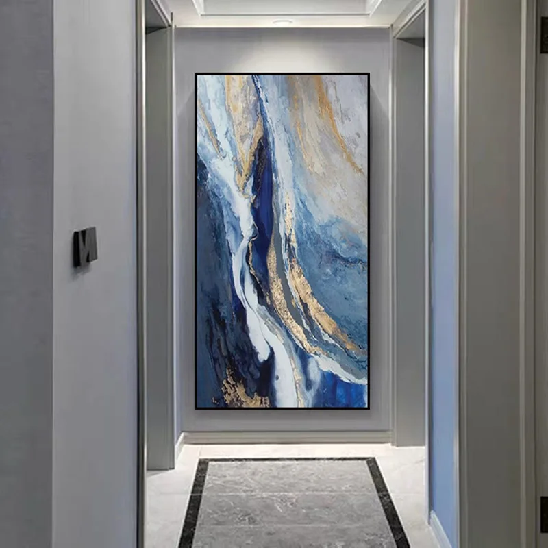 Large Size Hand-painted Abstract Oil Painting Canvas Golden Light Flowing Clouds Decoration Wall Hanging Painting Frameless
Large Size Hand-painted Abstract Oil Painting Canvas Golden Light Flowing Clouds Decoration Wall Hanging Painting Frameless