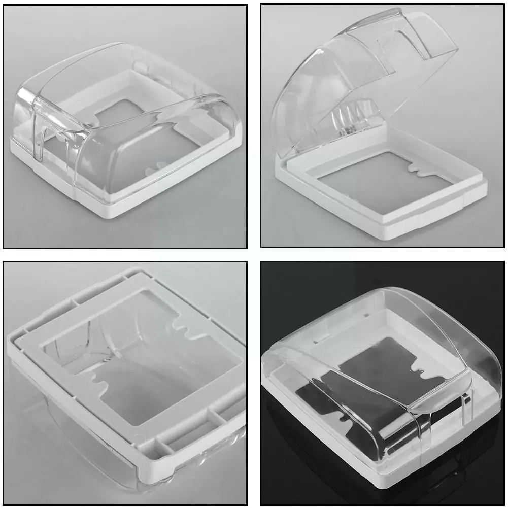 Сине-белый Водонепроницаемый Прозрачный выключатель розетки с высокой откидной крышкой для ванной комнаты, качественный дверной звонок, к...
Сине-белый Водонепроницаемый Прозрачный выключатель розетки с высокой откидной крышкой для ванной комнаты, качественный дверной звонок, к...