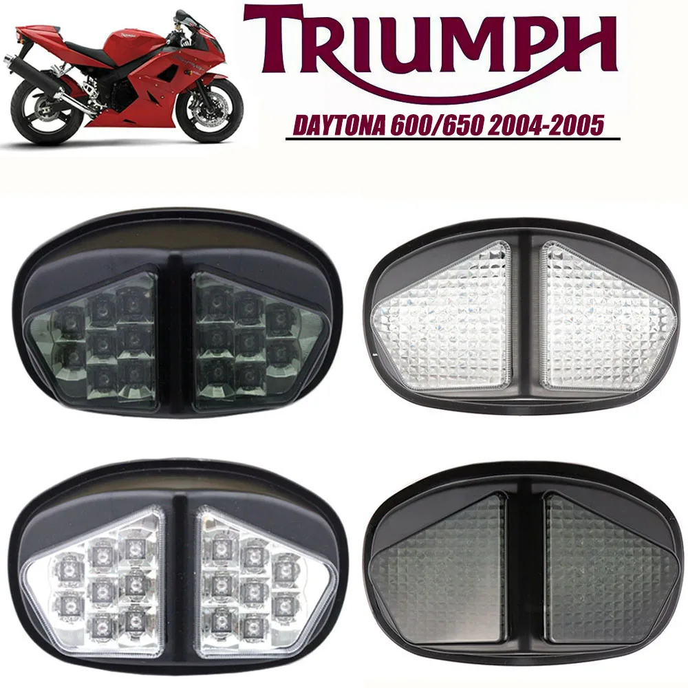 Motorcycle Rear Tail Light Brake Turn Signals Integrated Led Light Blinker Lamp For Triumph Daytona 600 650 2004-2005
Motorcycle Rear Tail Light Brake Turn Signals Integrated Led Light Blinker Lamp For Triumph Daytona 600 650 2004-2005