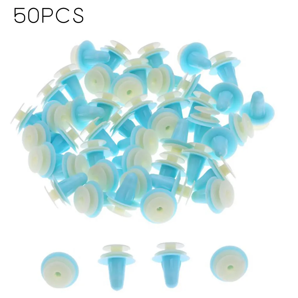 50Pcs Automotive Plastic Rivet Car Door Fastener Clips Fender Bumper Interior Trim Push Pin Clips Kit Car Accessories
50Pcs Automotive Plastic Rivet Car Door Fastener Clips Fender Bumper Interior Trim Push Pin Clips Kit Car Accessories