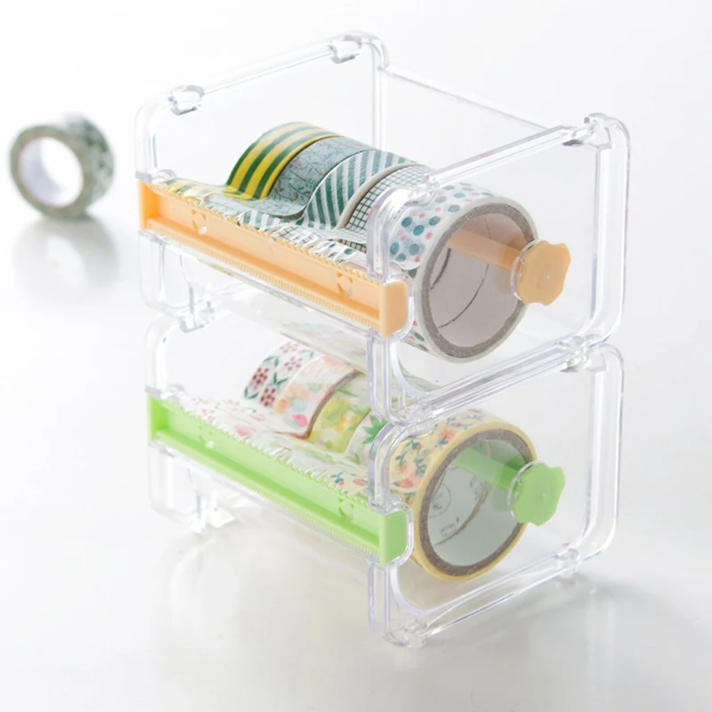 1 Pcs Japanese Stationery Masking Tape Cutter Washi Tape Storage Organizer Cutter Desktop Office Tape Dispenser School Supplies
1 Pcs Japanese Stationery Masking Tape Cutter Washi Tape Storage Organizer Cutter Desktop Office Tape Dispenser School Supplies