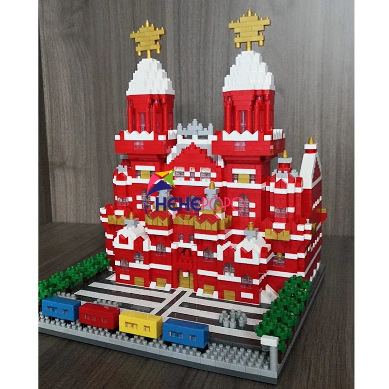 YZ067 Moscow Red Square Block World Famous Architecture Model 2384pcs DIY Mini Diamond Blocks Building Toy for Children No Box
YZ067 Moscow Red Square Block World Famous Architecture Model 2384pcs DIY Mini Diamond Blocks Building Toy for Children No Box