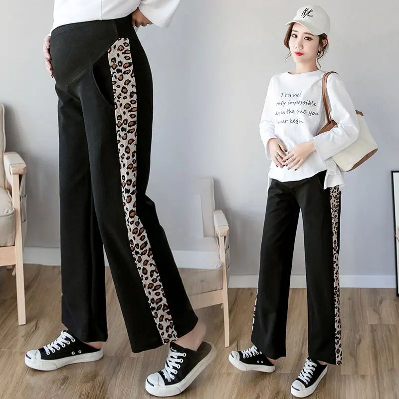 Pregnant women wide-legged pants of spring and summer fashion leisure nine minutes of pants loose thin in mom abdomen pants boom
Pregnant women wide-legged pants of spring and summer fashion leisure nine minutes of pants loose thin in mom abdomen pants boom