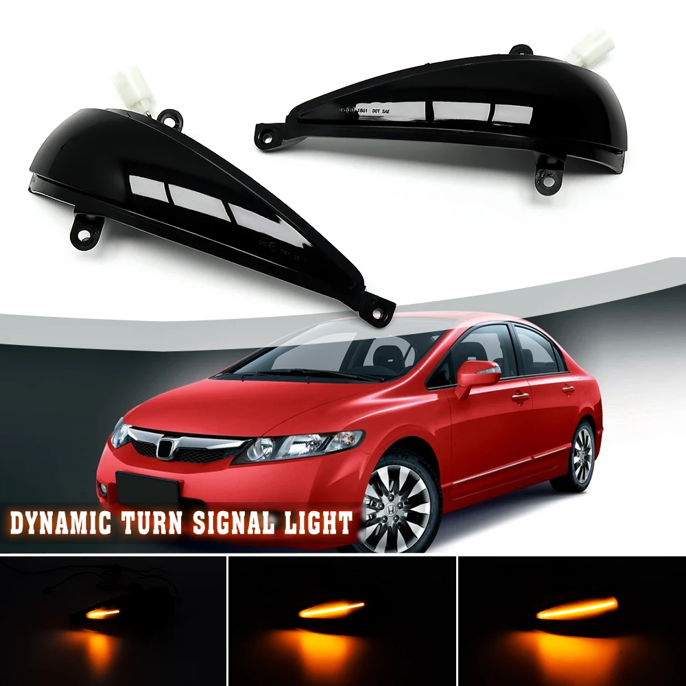 LED Dynamic Turn Signal Side Wing Mirror Light Indicator Lamp For Honda Civic 8th hatchback Type-S Type-R FN 1 2 3 4 FK 1 2 3
LED Dynamic Turn Signal Side Wing Mirror Light Indicator Lamp For Honda Civic 8th hatchback Type-S Type-R FN 1 2 3 4 FK 1 2 3