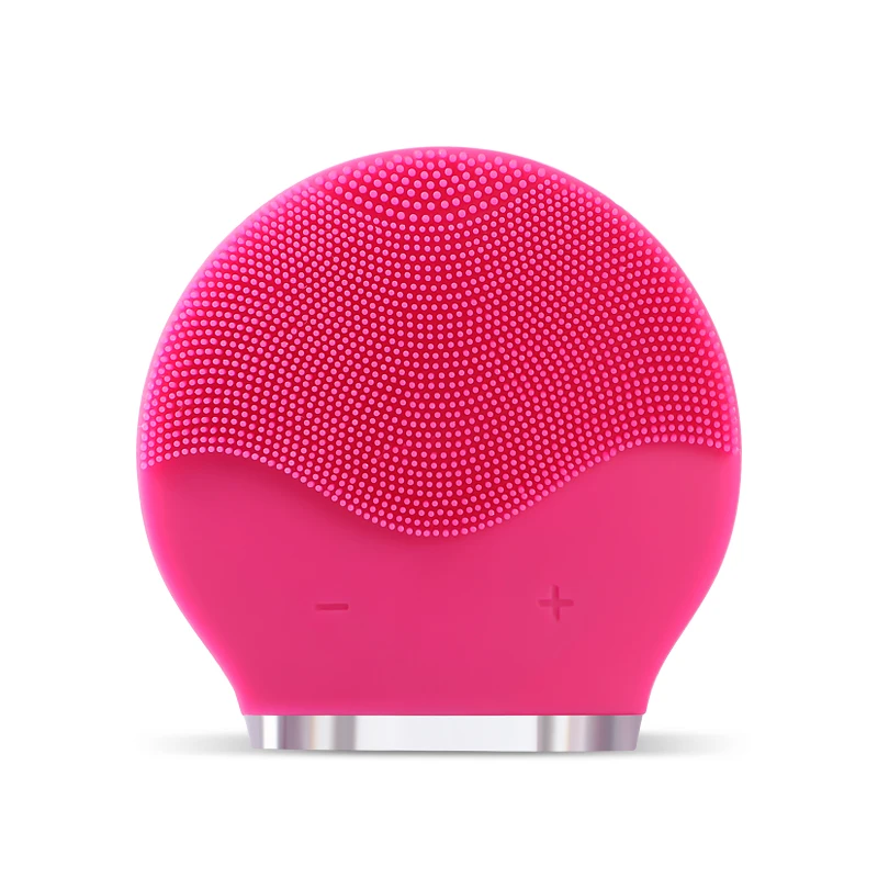 Rechargeable Ultrasonic Vibration Electric Facial Cleansing Brush Silicone Sonic Face Cleansing Brush Blackhead Remover Cleaner
Rechargeable Ultrasonic Vibration Electric Facial Cleansing Brush Silicone Sonic Face Cleansing Brush Blackhead Remover Cleaner