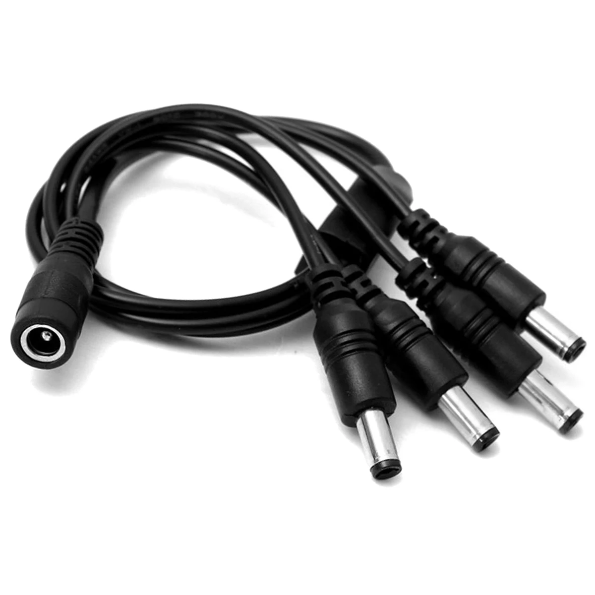 5.5x2.1mm DC 1 Female to 4 Male Power Splitter Cable 4 Way Plug Connector Cable for LED Strip Light CCTV Camera
5.5x2.1mm DC 1 Female to 4 Male Power Splitter Cable 4 Way Plug Connector Cable for LED Strip Light CCTV Camera