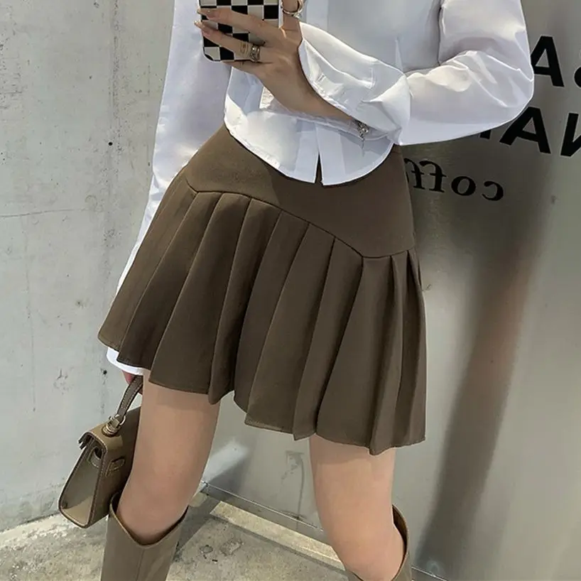 Мини-юбка Alien Kitty Женская Плиссированная, облегающая пикантная трапециевидная Повседневная модная однотонная вечерние няя, с завышенной та...
Мини-юбка Alien Kitty Женская Плиссированная, облегающая пикантная трапециевидная Повседневная модная однотонная вечерние няя, с завышенной та...