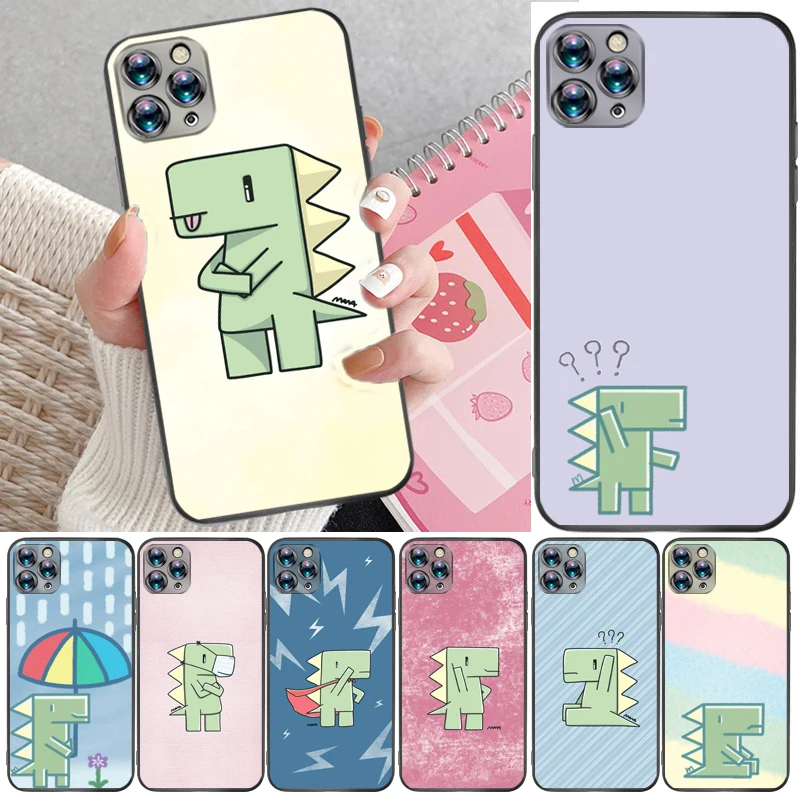 Cute Flowers Funny Couples Dinosaur Color Painting Phone Case For iPhone 12 Pro Max SE 2020 Mini Cases Carcasa Funda
Cute Flowers Funny Couples Dinosaur Color Painting Phone Case For iPhone 12 Pro Max SE 2020 Mini Cases Carcasa Funda