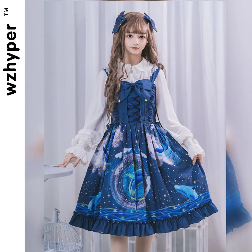 Горячая Распродажа JSK КИТ готическое платье Лолита Harajuku уличная мода крест Косплей женское платье с бантом японское мягкое платье в стиле с...
Горячая Распродажа JSK КИТ готическое платье Лолита Harajuku уличная мода крест Косплей женское платье с бантом японское мягкое платье в стиле с...