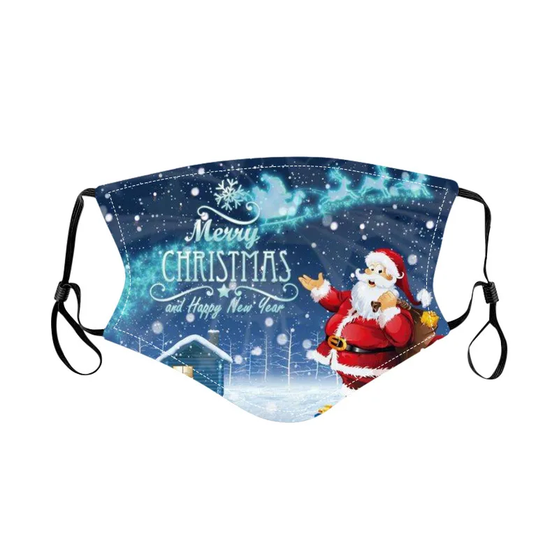 Adult Christmas Face Mask Washable Snowflake Printing Mask Thin Breathable Earloop Women Men Protect Mask Halloween Cosplay Mask
Adult Christmas Face Mask Washable Snowflake Printing Mask Thin Breathable Earloop Women Men Protect Mask Halloween Cosplay Mask