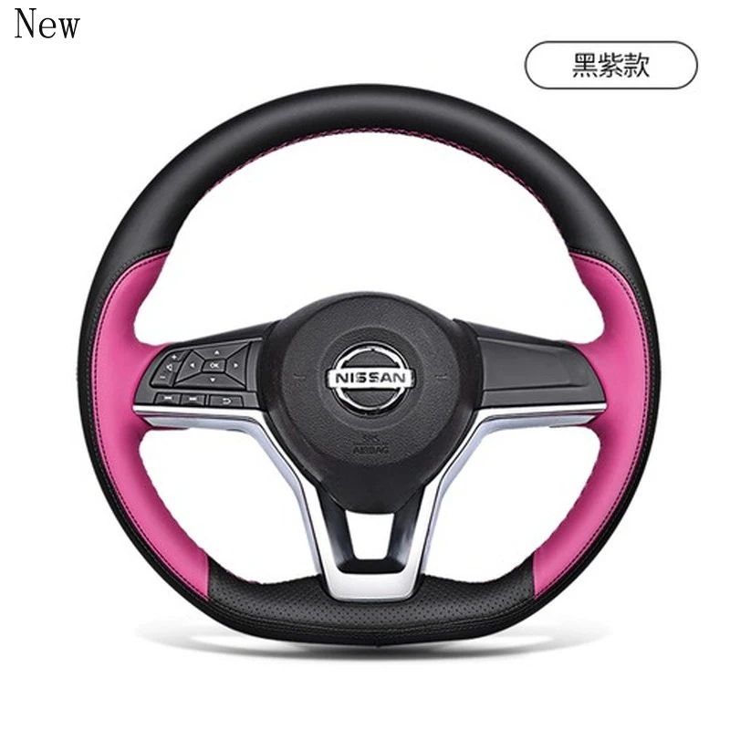 Customized High-quality DIY Hand-Stitched Leather Car Steering Wheel Cover Set for Nissan Bluebird Sylphy Car Accessories
Customized High-quality DIY Hand-Stitched Leather Car Steering Wheel Cover Set for Nissan Bluebird Sylphy Car Accessories