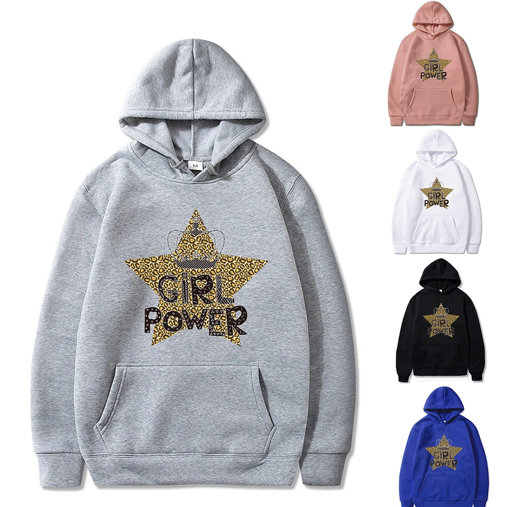 Trendy Hoodie Long Sleeve Sweatshirts GIRL POWER Letter Print Clothes Men and Women Casual Pullover Harajuku All-match Tracksuit
Trendy Hoodie Long Sleeve Sweatshirts GIRL POWER Letter Print Clothes Men and Women Casual Pullover Harajuku All-match Tracksuit