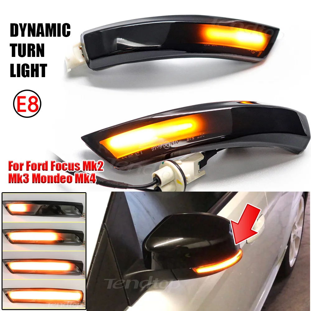 2Pcs For Ford Focus Mk2 Mk3 2008-2016 Mondeo Mk4 Dynamic Blinker LED Turn Signal Lamp Rearview Mirror Light Sequential Flasher
2Pcs For Ford Focus Mk2 Mk3 2008-2016 Mondeo Mk4 Dynamic Blinker LED Turn Signal Lamp Rearview Mirror Light Sequential Flasher