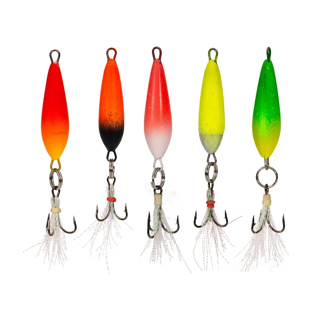 5pcs/Pack Winter Ice Fishing Treble Hook High Carbon Steel Foam Floating Jigging Octopus Squid Skirts Hooks Inchiku Jig Bait
5pcs/Pack Winter Ice Fishing Treble Hook High Carbon Steel Foam Floating Jigging Octopus Squid Skirts Hooks Inchiku Jig Bait