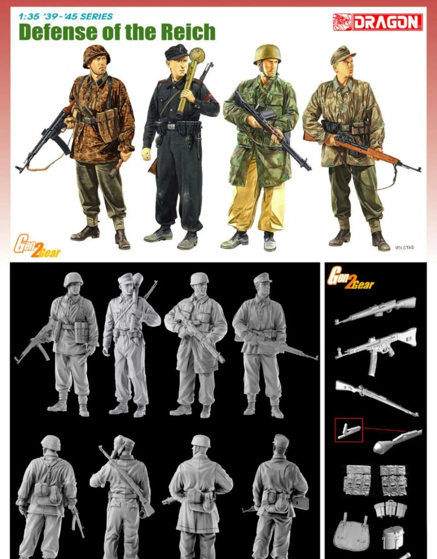 

Dragon 6694 1/35 39-45 SERIES Defense of the Reich model kit