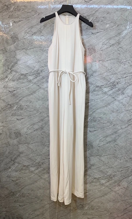 2021 new women fashion round neck waist drawstring knotted waist sleeveless jumpsuit 430
2021 new women fashion round neck waist drawstring knotted waist sleeveless jumpsuit 430
