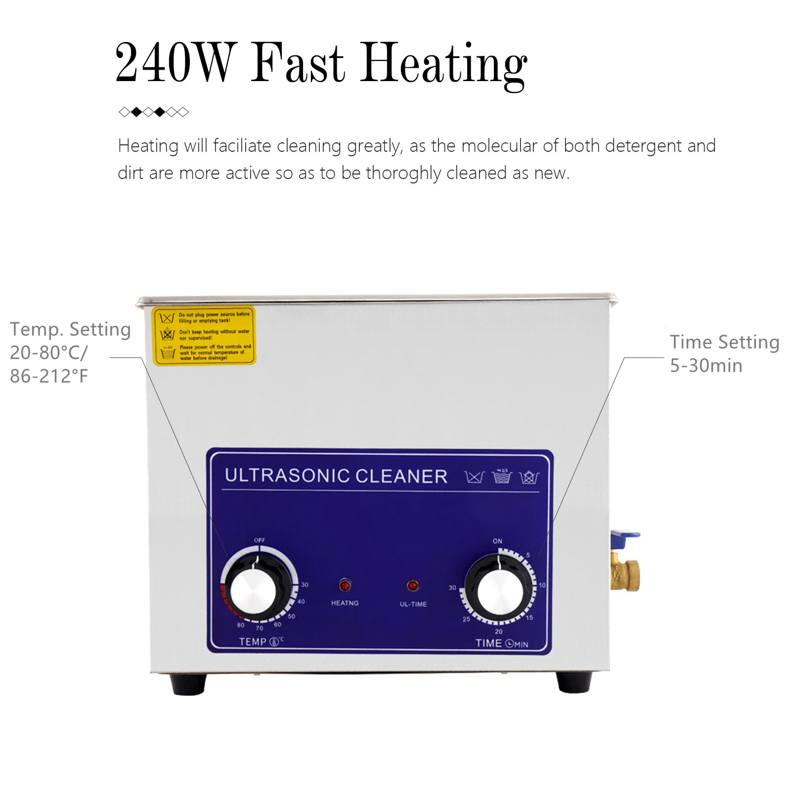 240W 10L Household Ultrasonic Cleaner Digital Ultrasonic Jewelry Washer Ultrasound Cleaning For Denture Watches Glasses
240W 10L Household Ultrasonic Cleaner Digital Ultrasonic Jewelry Washer Ultrasound Cleaning For Denture Watches Glasses