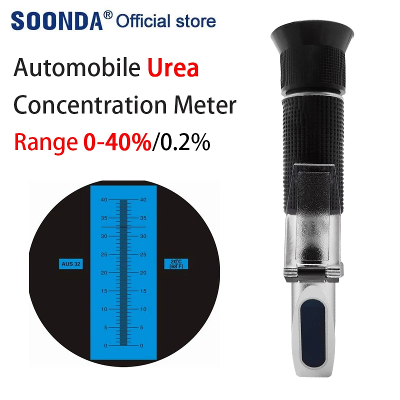 Digital Urea Refractometer 0-40% Automobile Exhaust Treatment Fluid Vehicle Urea Concentration Meter Tester Detector
Digital Urea Refractometer 0-40% Automobile Exhaust Treatment Fluid Vehicle Urea Concentration Meter Tester Detector