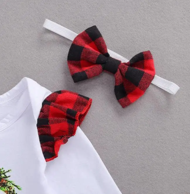 3Pcs Christmas Infant Clothes Suit Baby Girls Long Sleeve Round Collar Letter Romper Plaid Skirt Bow Headwear Baby Xmas Clothes 
3Pcs Christmas Infant Clothes Suit Baby Girls Long Sleeve Round Collar Letter Romper Plaid Skirt Bow Headwear Baby Xmas Clothes