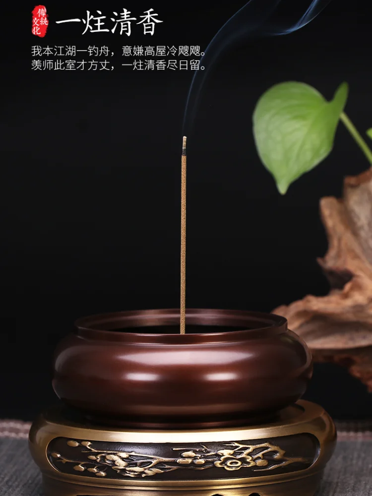 Горелка для сандалового дерева из чистой меди AmazingBuy горелка гостиной имитация