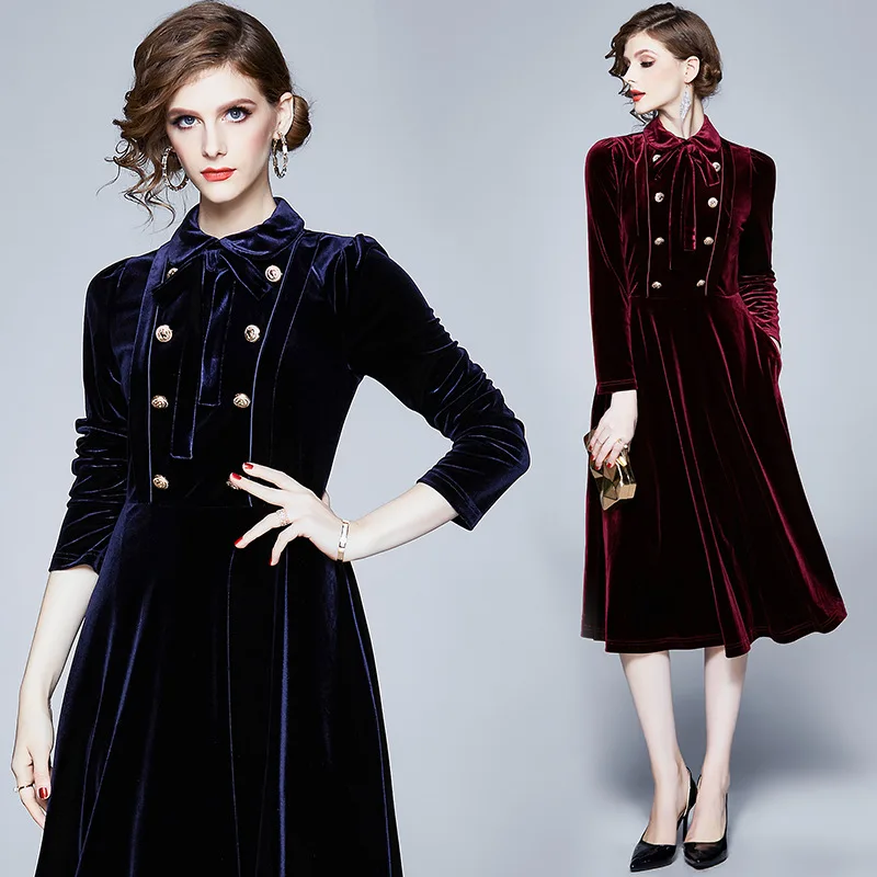 Robe Vintage Red Christmas Velvet Winter Dress Women Party Night Long Sleeve Office Midi Dress Moda Mujer Sukienki
Robe Vintage Red Christmas Velvet Winter Dress Women Party Night Long Sleeve Office Midi Dress Moda Mujer Sukienki