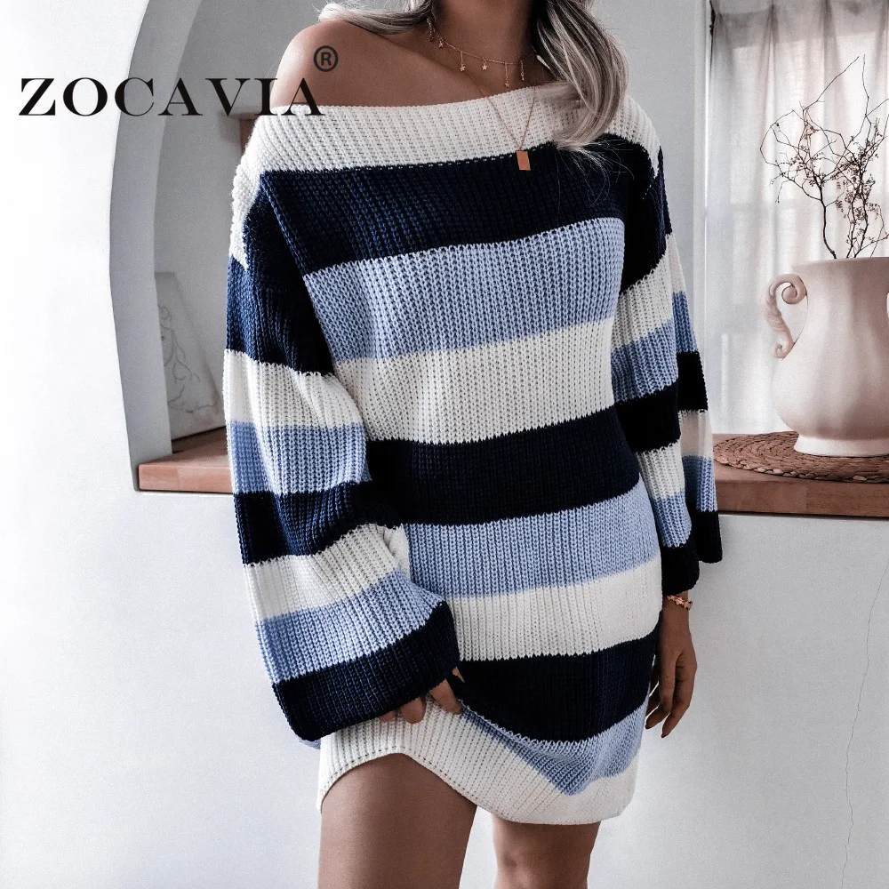 Stripe Casual Dress Winter Female Clothing Sexy Dress Sweater Vestido De Mujer Long Sleeve Tunics Elegant Dresses for Women
Stripe Casual Dress Winter Female Clothing Sexy Dress Sweater Vestido De Mujer Long Sleeve Tunics Elegant Dresses for Women