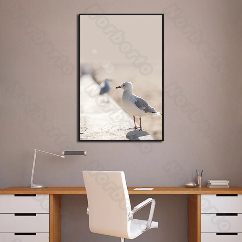 Lake Scenery Canvas Painting Wall Poster White Sparrow Blue and Green Bright Wave Shuttle On The Lake for Home Rooms Decoration
Lake Scenery Canvas Painting Wall Poster White Sparrow Blue and Green Bright Wave Shuttle On The Lake for Home Rooms Decoration