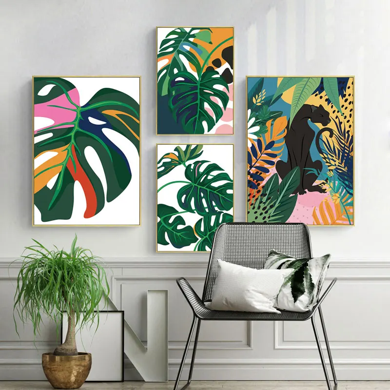 Animals Canvas Painting Koala Jungle Posters and Prints Nordic Monstera Leaf Wall Art for Living Room Home DecorationPictures
Animals Canvas Painting Koala Jungle Posters and Prints Nordic Monstera Leaf Wall Art for Living Room Home DecorationPictures