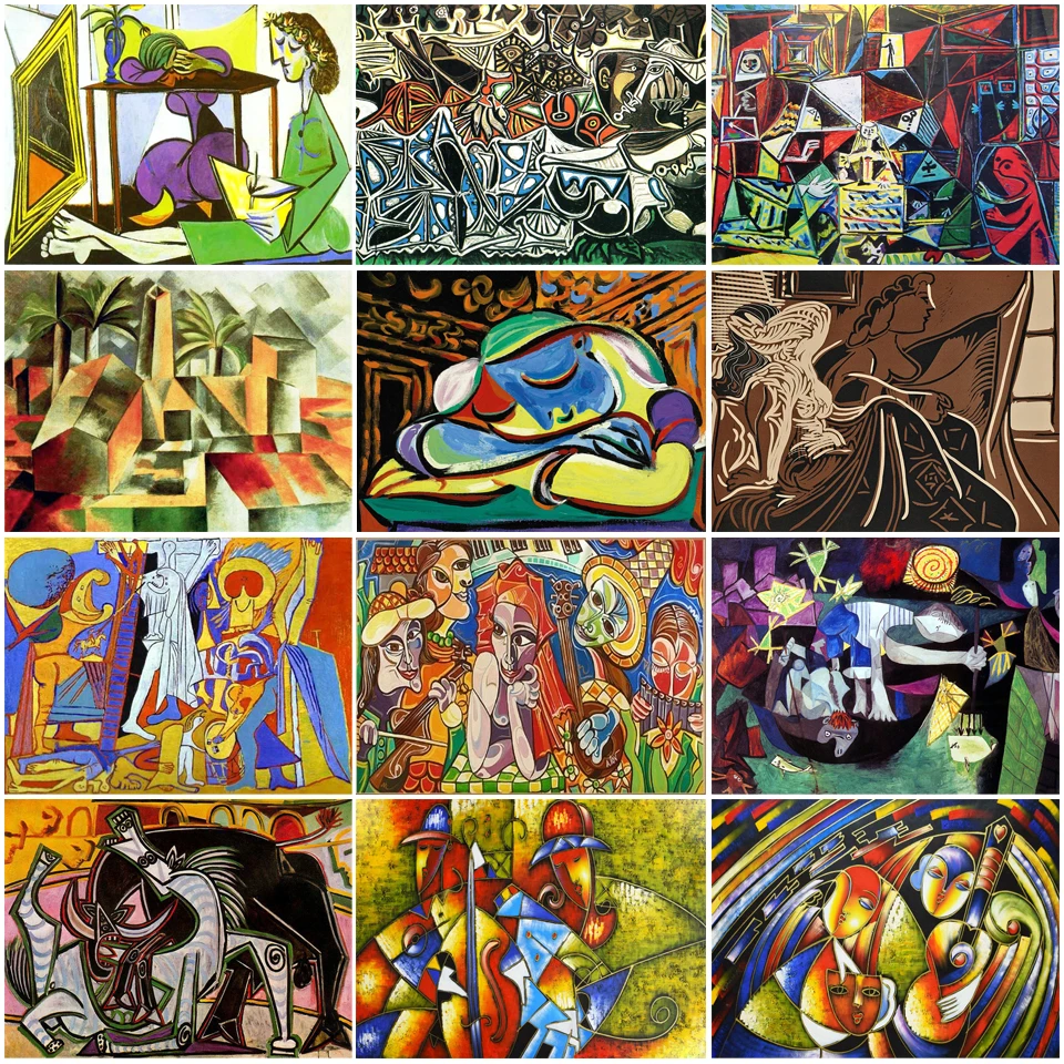 Алмазная мозаика 5D Picasso для творчества, Подарочная картина с абстрактной живописью, мозаика
Алмазная мозаика 5D Picasso для творчества, Подарочная картина с абстрактной живописью, мозаика