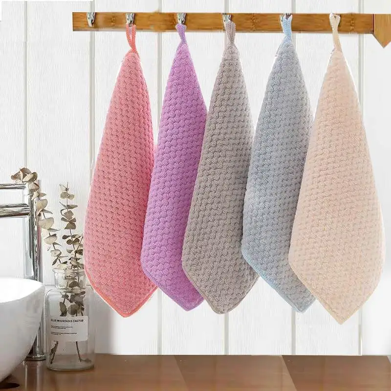 Thick Coral Fleece Hand Towels Children's Face Towel Absorbent Small Towels Kitchen Rags Cleaning Rags Microfiber Towel 
Thick Coral Fleece Hand Towels Children's Face Towel Absorbent Small Towels Kitchen Rags Cleaning Rags Microfiber Towel