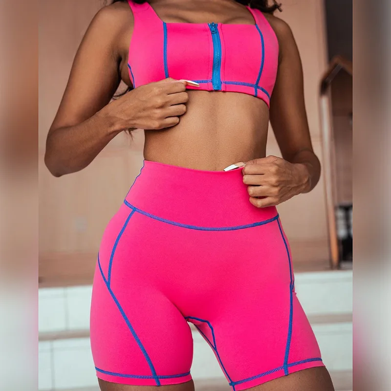 Shorts Sets Summer Two Piece Set Women Line Printing Stitching Club Outfits For Womens Crop Tops With Shorts Combinations
Shorts Sets Summer Two Piece Set Women Line Printing Stitching Club Outfits For Womens Crop Tops With Shorts Combinations