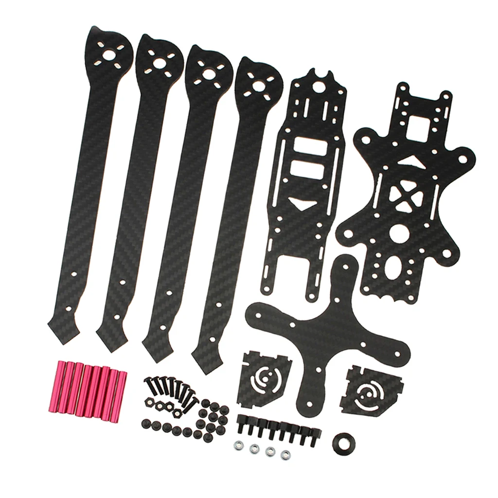 FPV Racing Frame 360mm Carbon Fiber Drone Quadcopter Frame Kit with 2mm Top Plate Fit for 8-9 Inch Propeller
FPV Racing Frame 360mm Carbon Fiber Drone Quadcopter Frame Kit with 2mm Top Plate Fit for 8-9 Inch Propeller