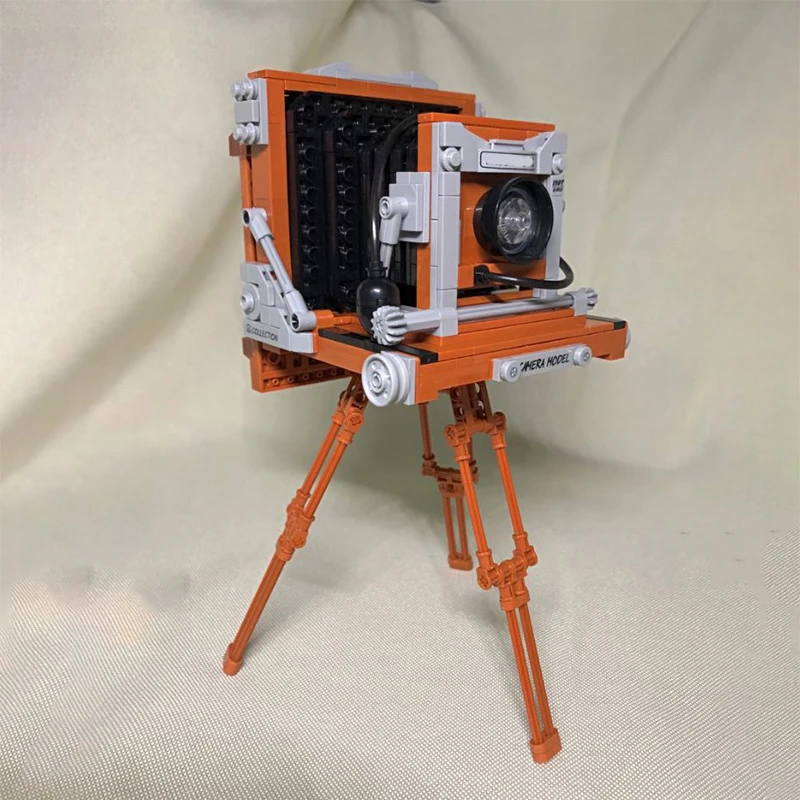 Lin 904 Vintage Flashbulb Camera Foldable Support Technic Machine Collection Mini Blocks Bricks Building Toy for Children no Box
Lin 904 Vintage Flashbulb Camera Foldable Support Technic Machine Collection Mini Blocks Bricks Building Toy for Children no Box