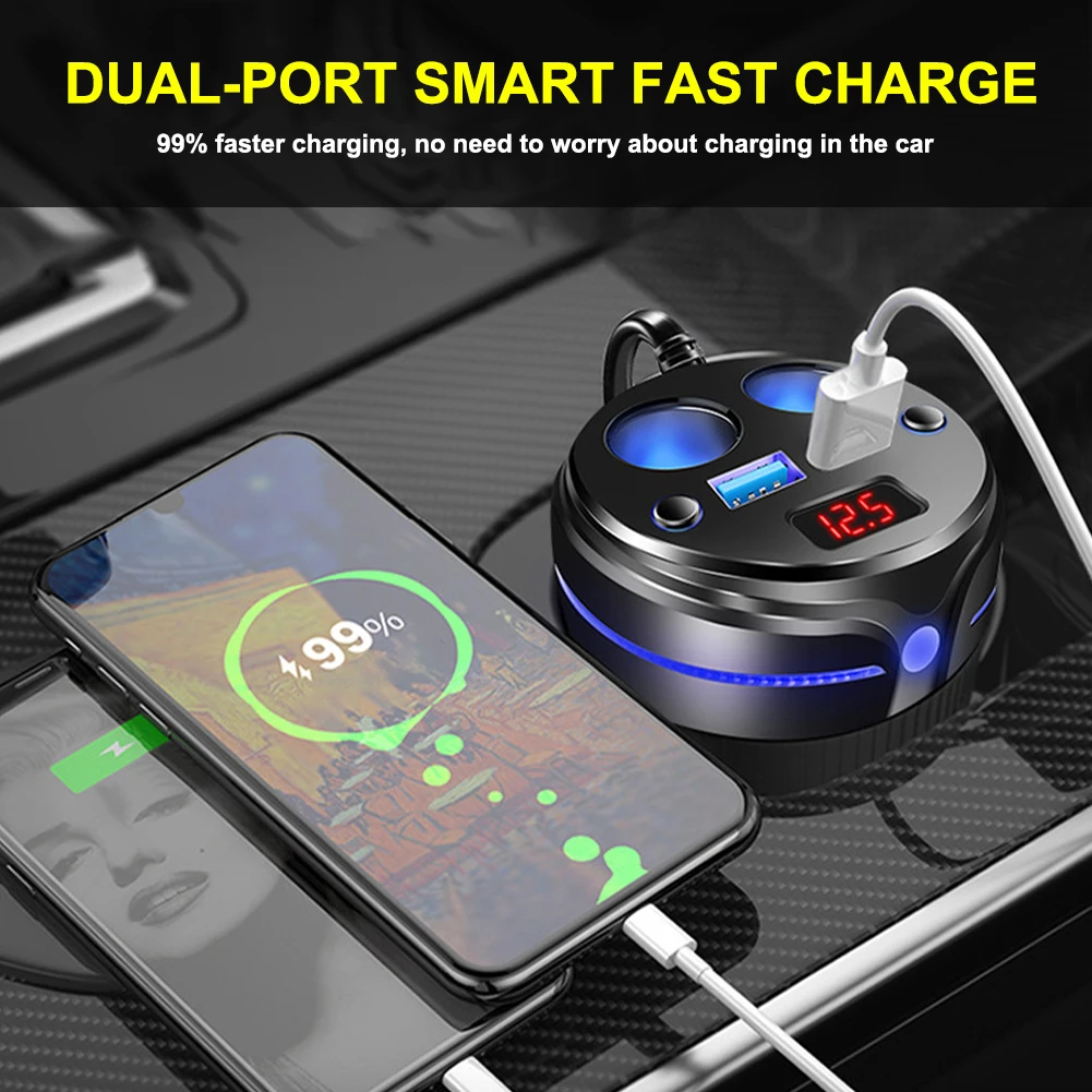Универсальная автомобильная Быстрая зарядка USB 5 В/3 А с переключателем управления, двойной адаптер 12 В/24 В, разветвитель для телефона, Ipad, MP3, ...
Универсальная автомобильная Быстрая зарядка USB 5 В/3 А с переключателем управления, двойной адаптер 12 В/24 В, разветвитель для телефона, Ipad, MP3, ...
