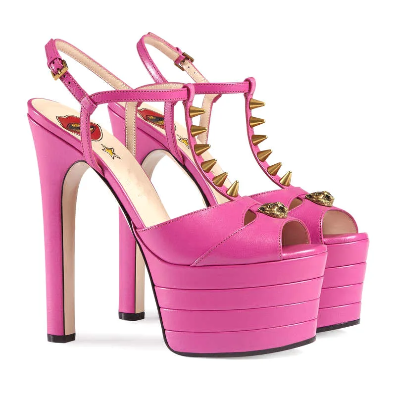 Women Chunky High Heels T Strap Rivet Sandals Sexy Peep Toe Evening Party Shoe Platform Popular Ball Summer Lady Sandals D-SL-3
Women Chunky High Heels T Strap Rivet Sandals Sexy Peep Toe Evening Party Shoe Platform Popular Ball Summer Lady Sandals D-SL-3