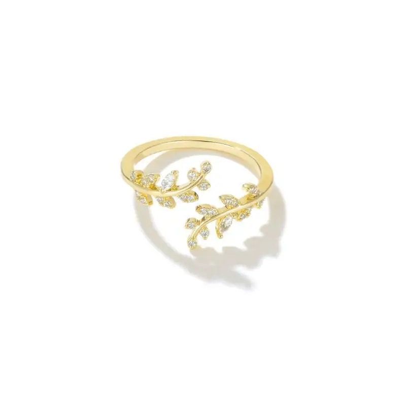 New Willow Leaf Natural Personality Copper Micro-inlaid Zircon Resizable Rings for Women Luxury Trendy Charm Jewelry Whole Sale
New Willow Leaf Natural Personality Copper Micro-inlaid Zircon Resizable Rings for Women Luxury Trendy Charm Jewelry Whole Sale