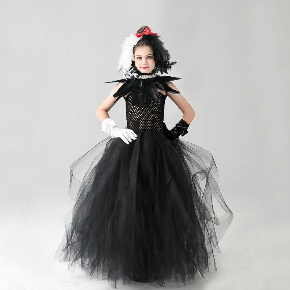 Halloween Costume Dress For Girls Evil Queen Cosplay Outfits Kids Cruella Dresses Disfraz Vestidos Robe Disguise Clothes Gown
Halloween Costume Dress For Girls Evil Queen Cosplay Outfits Kids Cruella Dresses Disfraz Vestidos Robe Disguise Clothes Gown